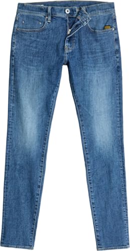 G-STAR Raw - Mens Revend FWD Skinny Jeans, Color Faded Summer Sky, Size: 34W x 34L4