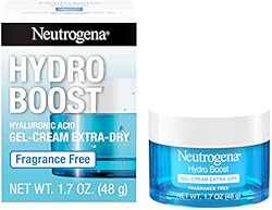 Neutrogena Hydro Boost Hyaluronic Acid Hydrating Face Moisturizer Gel-Cream to Hydrate and Smooth Extra-Dry Sk