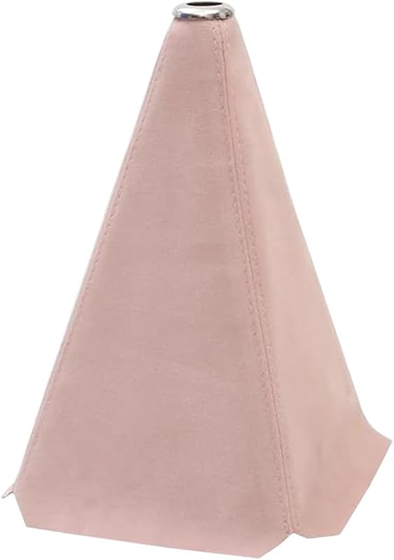 Coifa de câmbio em couro camurçado Ywdiml rosa – 22,5 x 23,0 x 26,0 cm