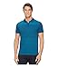 Calvin Klein Men's Engineered Jersey Stripe Liquid Cotton Polo Shirt