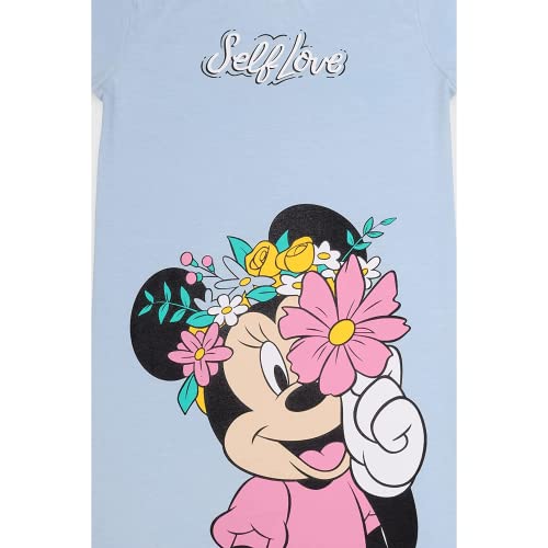 Image of Nap Chief Girls Official Cartoon Characters Cotton Dress for Girls, A-Line Casual Wear Summer Dress