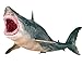 ZIRAN Sea Life Megalodon Modelo Figura de acción PVC océano Animal Juguete Educativo de Aprendizaje para Chico Regalo Figura móvil
