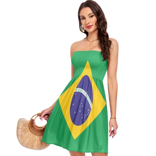 Robe d'été Brésil douce pour éviter la chaleur et rester à l'aise