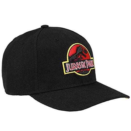 Jurassic Park Embroidered Snap Back Black Dad Hat #TOP2