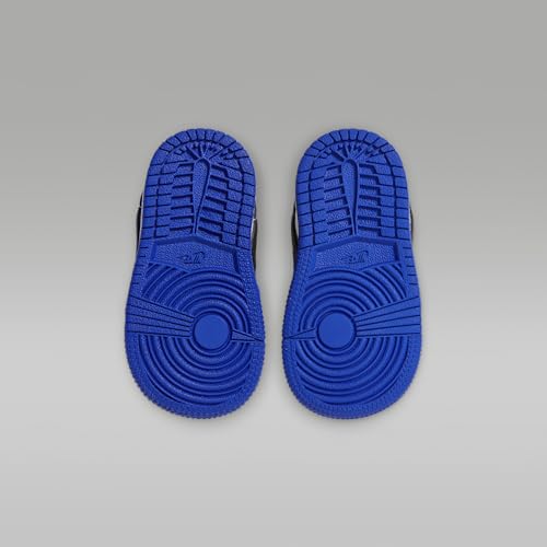 Jordan 1 Retro Low Silver Baby/Toddler Shoes (White/Game Royal/Sail/Black)2