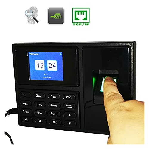 Orologi per dipendenti di piccole imprese Macchina elettronica del dispositivo di gestione del funzionamento del sistema del del di impronta digitale Grande capacità di memoria