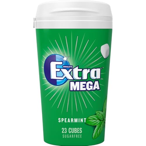 Wrigleys Extra Mega Spearmint Sugarfree Chewing Gum 51.5 g