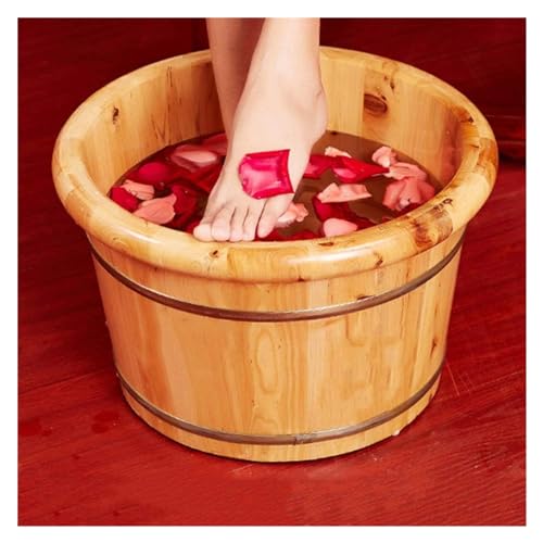 Tina de Madera Maciza para Pies con Masaje y Tapa miniatura 6