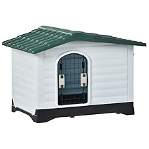 BTM Dog House, Pet Cage, Plastic, Dog, Indoor, Outdoor, Stylish, Bob House, Pet House, Small Dogs, Medium Dogs, Pet Circle