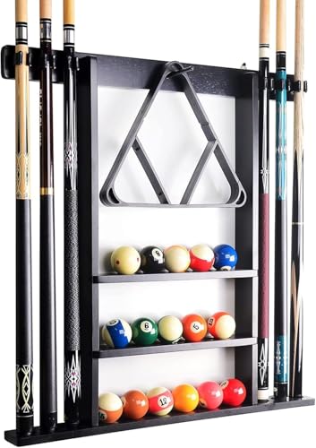 Support pour queues de billard en bois évite les chutes - 7