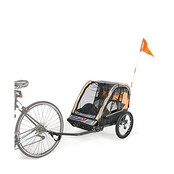 Allen Sports Deluxe Bike Trailer & Stroller Topdogsupply