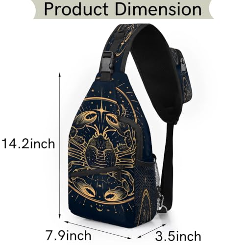 Sling Bag para Hombre y Mujer Bolsa Crossbody Unisex miniatura 2