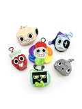 Culture Fly Dandy's World Mystery Plush Bag Clip Keychain, Officially Licensed Collectible Blind Bag, Ages 3+