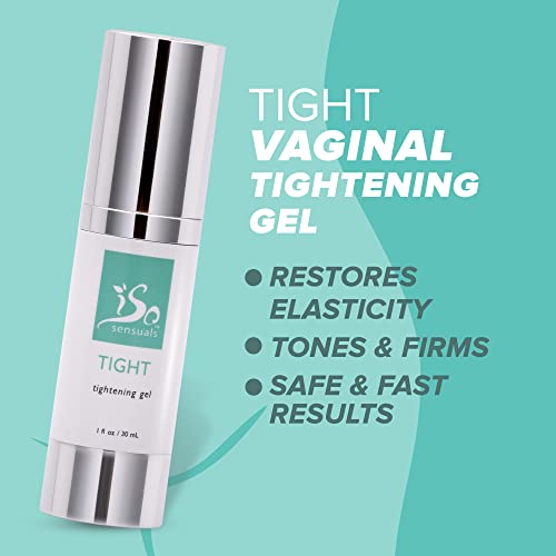 Image of IsoSensuals TIGHT Vaginal Tightening Gel - All Natural, V Tight Gel for Women, Easy to Apply - 1 Bottle
