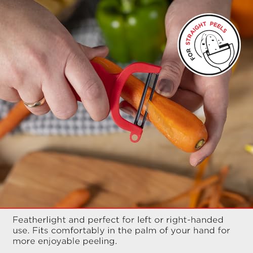 Kuhn Rikon 2784 3-Set Original Swiss Peeler, Red/Green/Yellow by Kuhn Rikon - Image 6