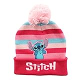 Polaire Disney Bonnet avec pompon Lilo & Stitch Fille
