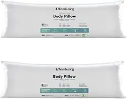 Kit 2 Travesseiro Almofada De Corpo 130x40cm Altenburg