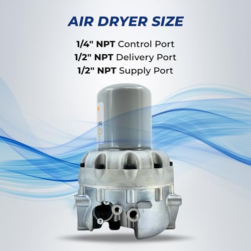 TORQUE 4324711010 Air Dryer System Saver 1200 Plus Compatible with Freightliner Kenworth Navistar Meritor Mack Peterbilt Volvo 4324701009 WAB4324711010 (TR4324711010) by Torque - Image 5
