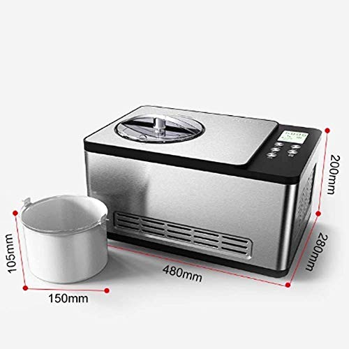 LLSS Heim-Eismaschine, automatische Eismaschine, elektrische cremige Gefrorene Dessertmaschine Eismaschine – Bild 3