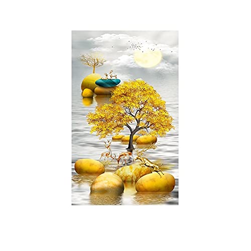 Peinture Diamant Kits Grand Format : Rompez le Stress avec la Mosaïque