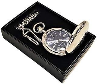 Personalized Pocket watch, Customized pocket watch engraved gift. Box in...