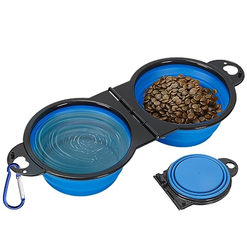 Ciotola Pieghevole Per Cani In Silicone - Portatile Con Gancio, Per Viaggi E Passeggiate - Foto 9