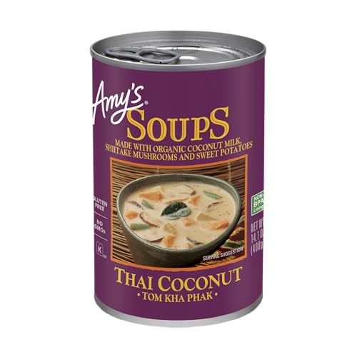 Amy's Soup, Vegan Thai Coconut Soup, Tom Kha Phak Made