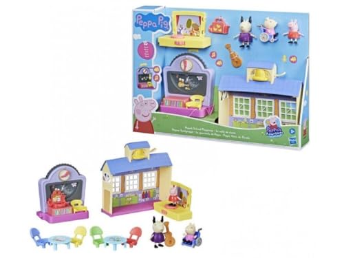 Peppa Pig Peppa’s Adventures Peppa's School Playgroup Preschool Toy, with Speech and Sounds, for Ages 3 and Up