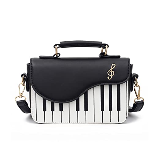 Sac à main piano en cuir PU : l'accessoire idéal pour vos sorties et concerts