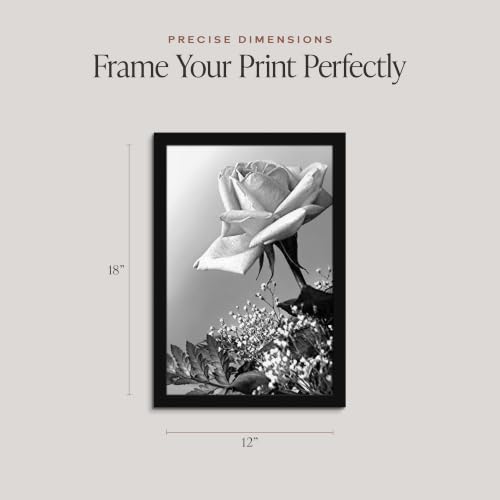 Image of Americanflat 12x18 Poster Frame - Engineered Wood - Black