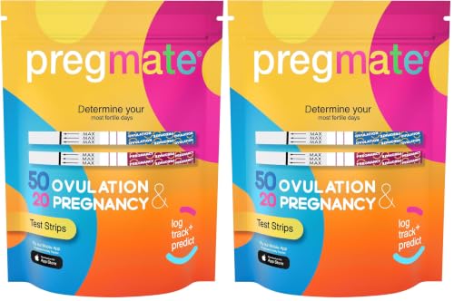 Image of Pregmate 50 Ovulation and 20 Pregnancy Test Strips (Pack of 2)