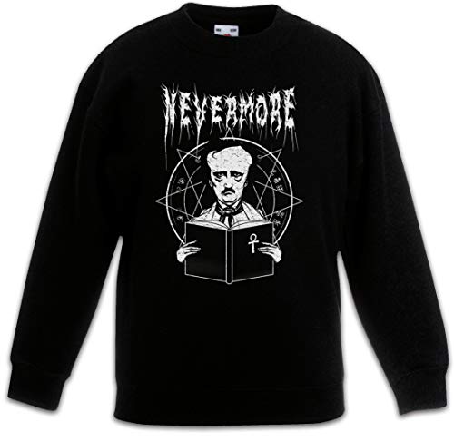 Sweat-shirt pullover Nevermore pour enfants et ados de style Urban Backwoods