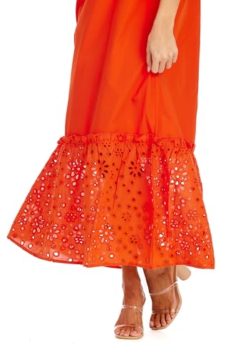 Image of Mud Pie Women's Mud Pie Women's Conny Eyelet Maxi Dress