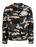 JACK & JONES Jcofade Knit AOP Crew Neck Styd Aw25