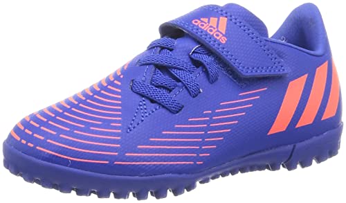 フットサルシューズ ジュニア プレデター エッジ.4 H&L TF ターフ用 男の子 女の子 17~22.5cm LVE78 ハイレゾブルー/ターボ/ハイレゾブルー 21.0 cm