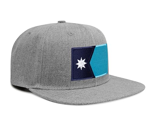 Image of International Tie State Hat for Men and Women, Adjustable Snapback Trucker Baseball Cap with Embroidered Patch