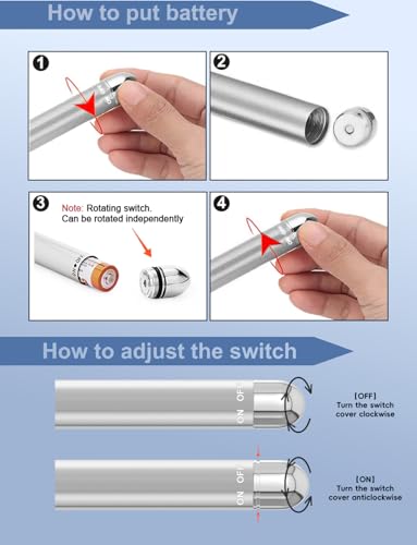 Head Massager Scalp, Electric Scalp Massager with 20 Metal Fingers – Head Scratcher & Hair Massage Tool, Waterproof Relaxation Device for Men and Women