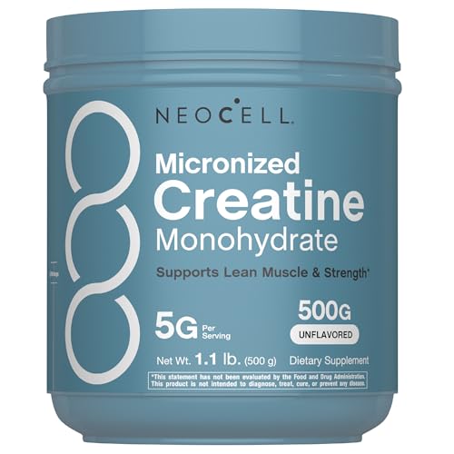 NeoCell Creatine Monohydrate Powder | 1.1 lb | Unflavored