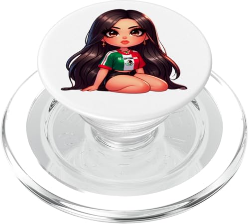 Chingona Spanish Girl Latina Mexican Hispanic Woman Chicana PopSockets PopGrip per MagSafe
