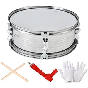 Tsffae 13-Zoll Snaredrum Set mit Riemen