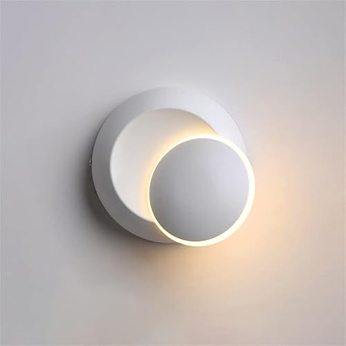 GHGHF Lndoor - Lámparas de pared con rotación de grado para pared lámpara de pared de escalera lámpara de pared LED para pasillo color un color