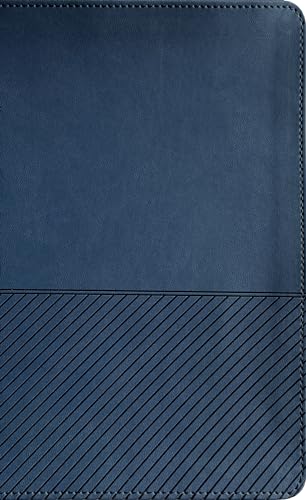 Biblia de Estudio del Diario Vivir Para Jóvenes Ntv Con Filament (Sentipiel, Azul Oscuro, Índice, Le