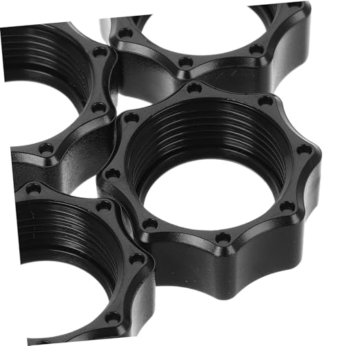 Tuerca de apriete para coche Gatuida en pack de 15 piezas de plastico negro 7