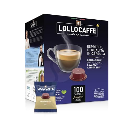 Lollo Caffè Box Capsule PassioneMito* Miscela Oro 100