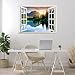 wall26 - Self-Adhesive Wallpaper Large Wall Mural Series (24"x32", Lake and Mountains)