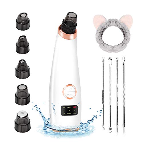 Preisvergleich Produktbild Porenreiniger, Mitesser Sauger Mitesserentferner Porensauger Electric Wiederaufladbarer Gesicht Reinigung mit LED-Bildschirm