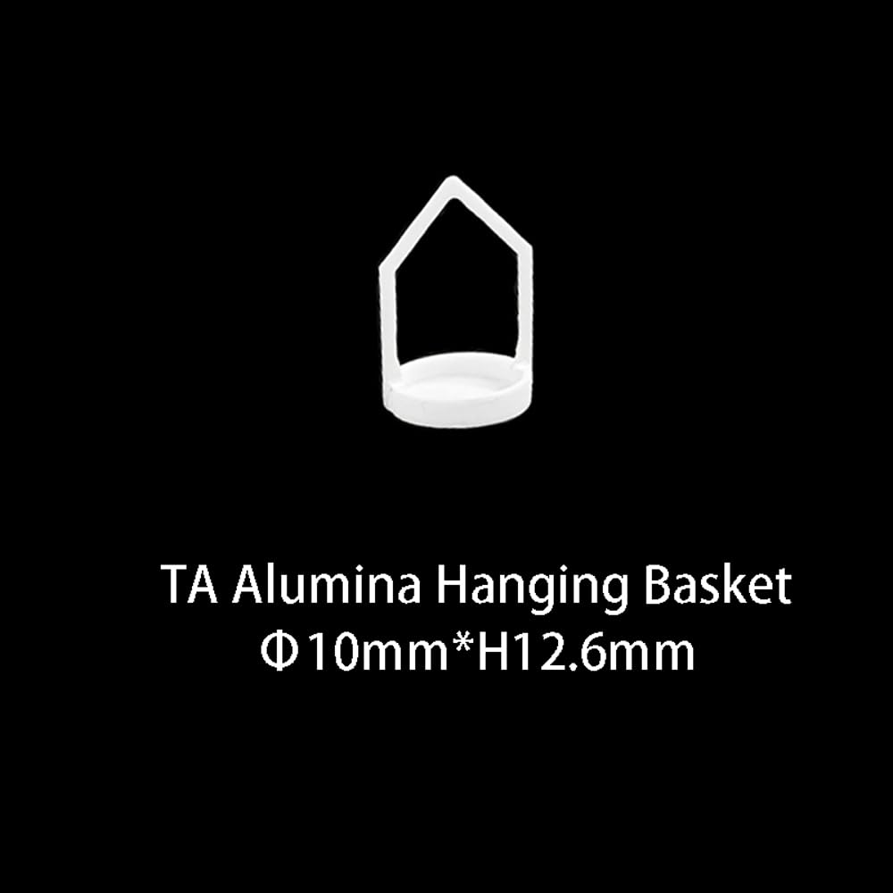 Aluminiumoxid-Keramik-Hängekorb und Mini-Tiegel für Hydrokultur und Töpferei, langlebig, 10 mm x 18,6 mm, 1 Stück, ideal für Metallbearbeitungsprojekte