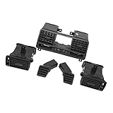 Akozon Pajero Montero Armaturenbrett-Luftauslass-Entlüftungsset MR308038 Links-rechts-AC-Entlüftungsgitter-Ersatz