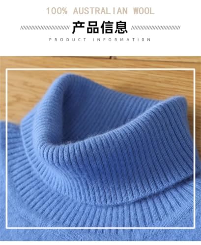 Men's Mink Cashmere Sweater High Lapels Pullovers Knitted Sweater Long Sleeve Pullovers Jumpers2