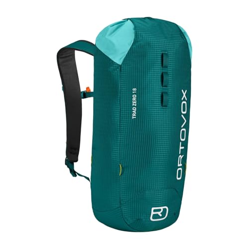ORTOVOX TRAD Zero 18 Mochila, Hombres, Pacific Green (Verde), 18 l